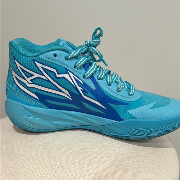 Puma Melo 02 Blue Shoe Box - Picture 2 of 4